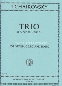 Trio in A minor, Op. 50, for violin, violoncello and piano