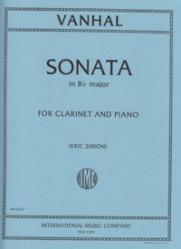 Sonata in Bb major for Clarinet and Piano