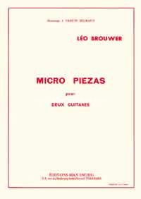 Micro Piezas: Hommage à Darius Milhaud, 2 Guitars