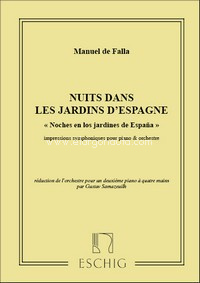 Nuits Dans Les Jardins D'Espagne: Impressions Symphoniques Pour Piano & Orchestre, 2 Pianos. 9790045007829