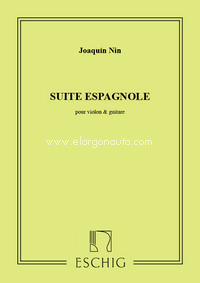 Suite espagnole, pour violon et guitare