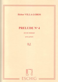 Prélude nº 4 en mi mineur, pour guitare
