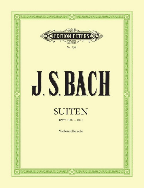 6 Suites for Violoncello Solo, BWV 1007-1012. 9790014003241