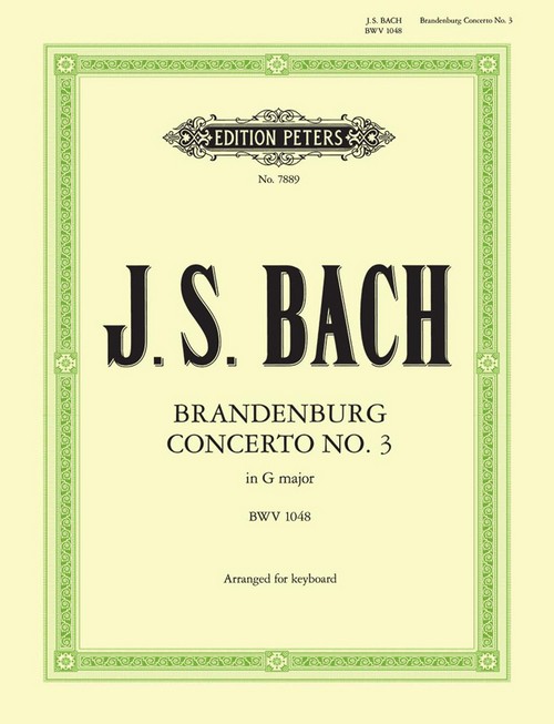 Brandenburgs Concert 3, Piano. 9790577086279