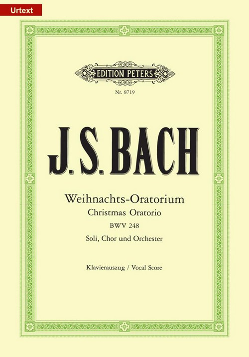 Christmas Oratorio BWV 248, Mixed Choir. 9790014070656