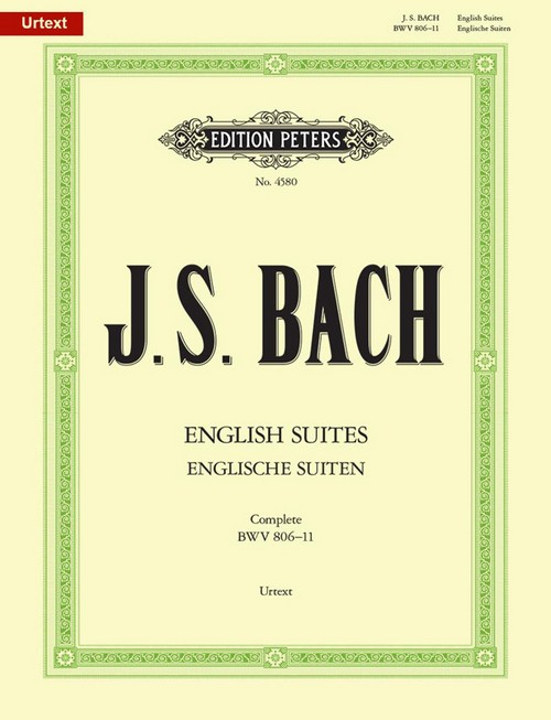 English Suites BWV 806-811, Complete in one volume, Piano. 9790577084923