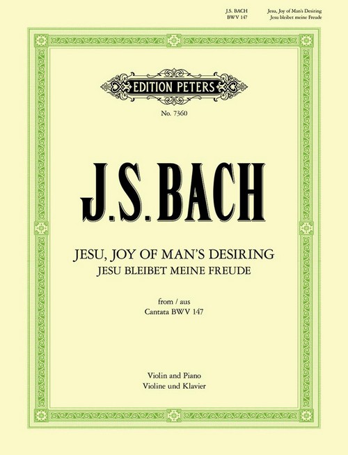 Jesu Joy Mans Desiring , Viola and Piano