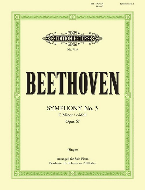 Symphony No.5 In C Minor Op.67, Piano
