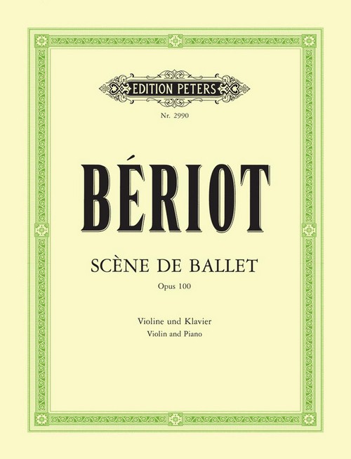 Scène de Ballet Op.100 , Viola and Piano. 9790014013325
