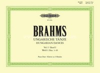 Hungarian Dances Vol.1, Piano, 4 Hands