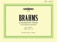 Hungarian Dances Vol.1, Piano, 4 Hands. 9790014009427