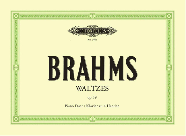 Waltzes Op. 39, Piano, 4 Hands