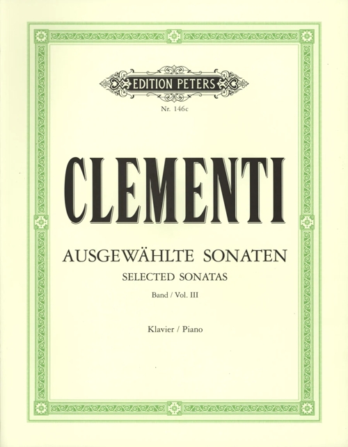 Sonaten 3, Piano