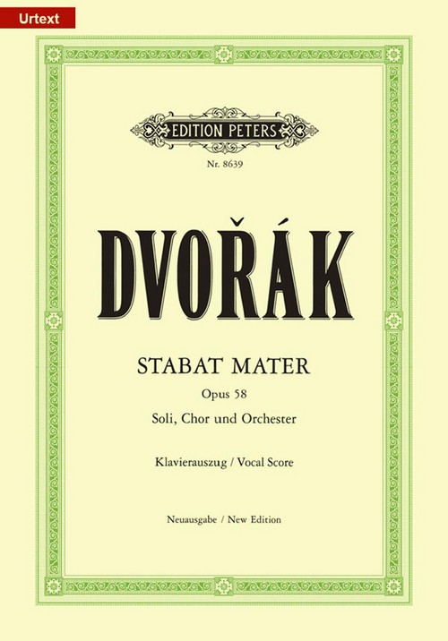 Stabat Mater Op.58, SATB and Accompaniment