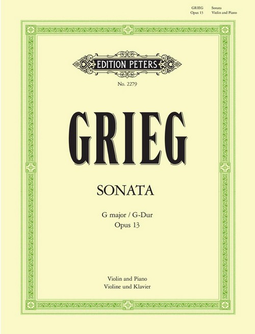 Sonata No.2 In G Op.13, Violin and Piano