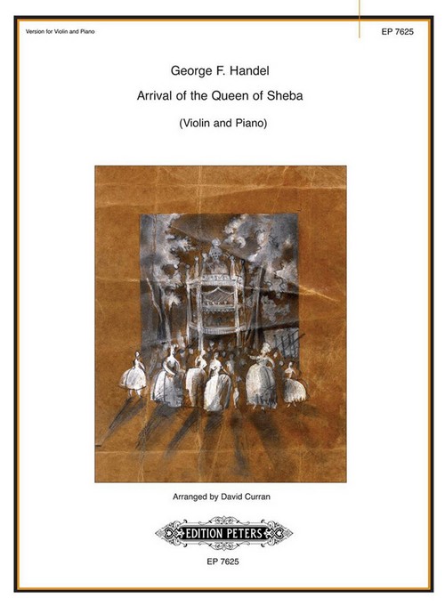 Arrival of the Queen of Sheba, Violin and Piano