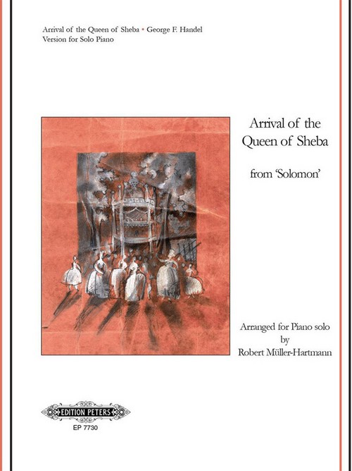 Arrival Of The Queen Of Sheba, Piano. 9790577082790 Arrival Of The Queen Of Sheba, Piano. 9790577082790