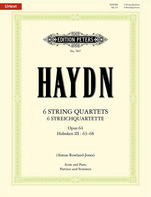 The 6 String Quartets Op.64. 9790577085524
