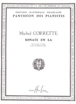 Sonate en la maj., Violin and Piano