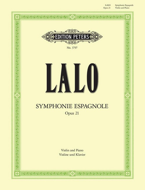 Symphonie Espagnole Op.21, Violin and Piano