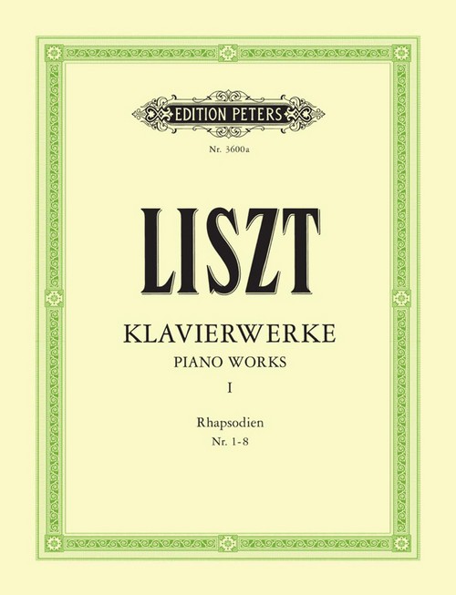 Piano Works Volume I - Rhapsodies No. 1 - 8