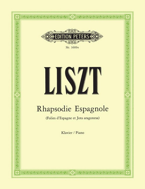 Rhapsodie Espagnole, Piano. 9790014016920