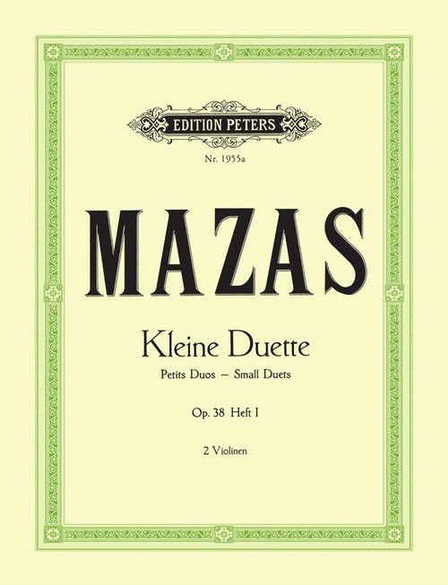 Kleine Duette 1 Op.38, 2 Violins