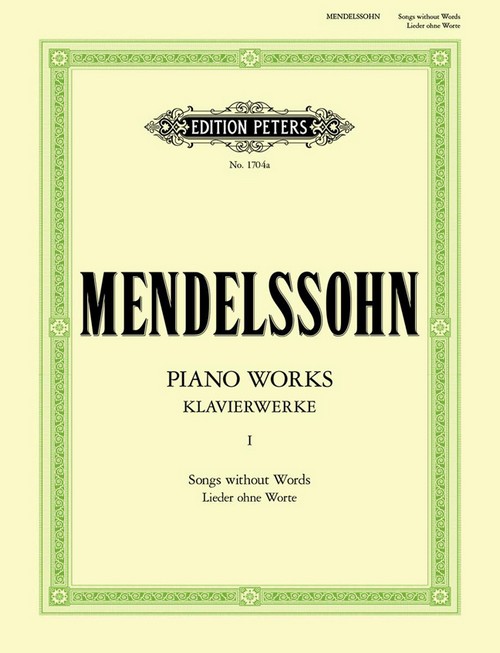 Complete Piano Works Volume 1 - Songs Without Words. 9790014007430