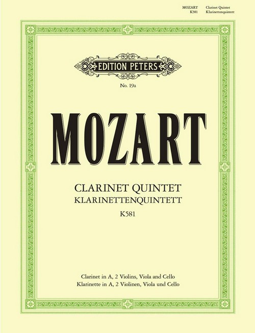 Clarinet Quintet in A K.581, Clarinet and String Quartet