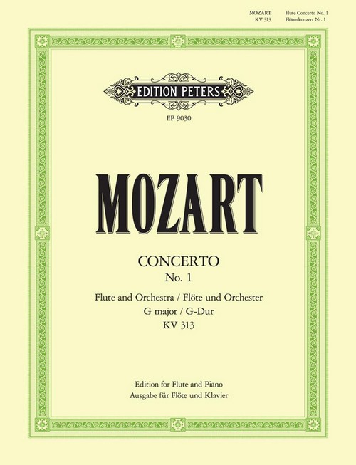 Flute Concerto In G KV313, Flute and Piano