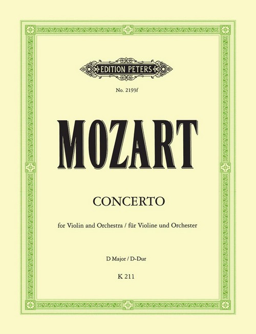 Concerto In D For Violin And Piano, Violin and Piano. 9790577080819