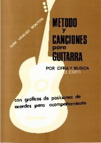 Método y canciones para guitarra, por cifra y música