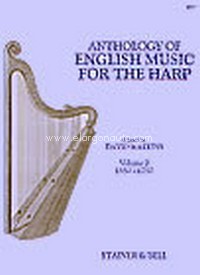An Anthology of English Music for Harp, vol. 2, 1650-1750. 9790220200120