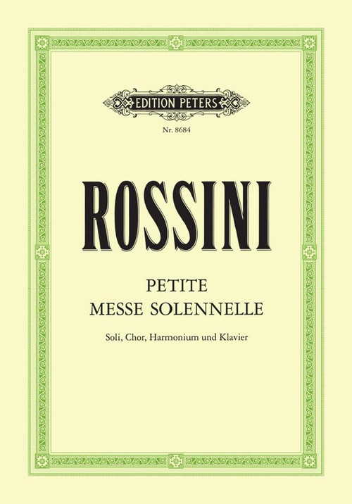 Petite Messe Solennelle, SATB and Accompaniment