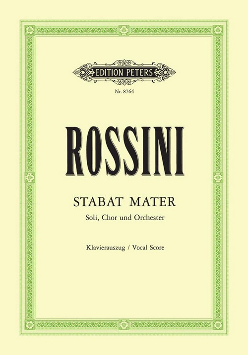 Stabat Mater, Piano Reduction