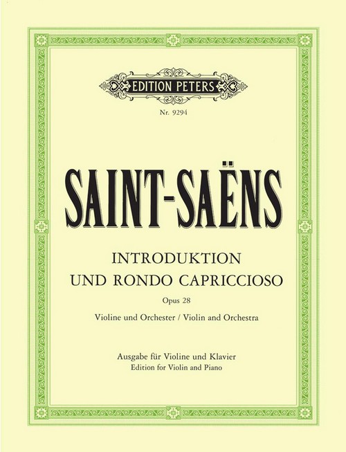 Introduction and Rondo Capriccioso, Op. 28, for Violin and Orchestra