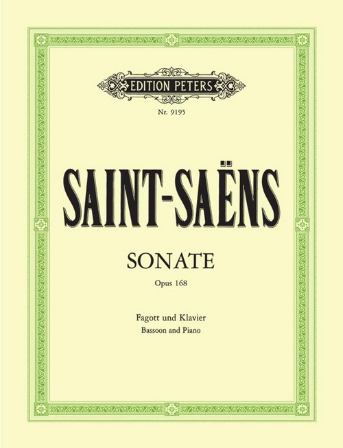 Bassoon Sonata Op.168, Bassoon and Piano