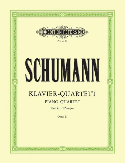 Piano Quartet In E Flat Op.47, Violin, Viola, Cello and Piano