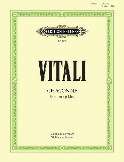 Ciaccona in G minor, Violin and Piano