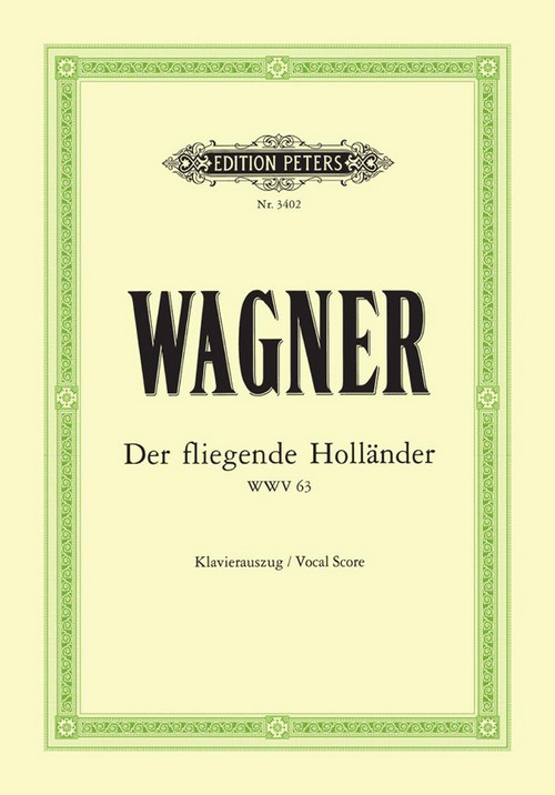 The Flying Dutchman, Vocal and Piano