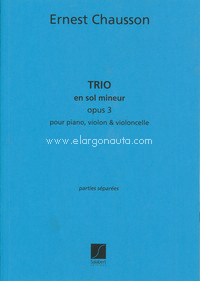 Trio En Sol Mineur, Opus 3, Trii