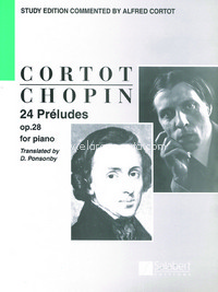 24 Préludes, opus 28, Study Edition, piano. 9790048005020