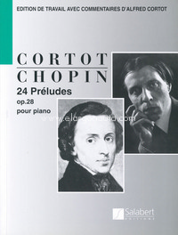 24 Préludes, opus 28, édition de travail, piano