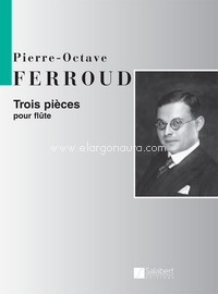 Trois Pièces: pour flûte, Flute