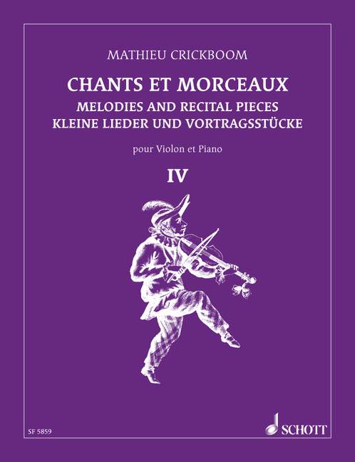 Chants et morceaux, vol. 4, violon et piano