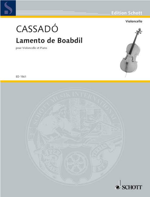 Lamento de Boabdil, for violoncello and piano