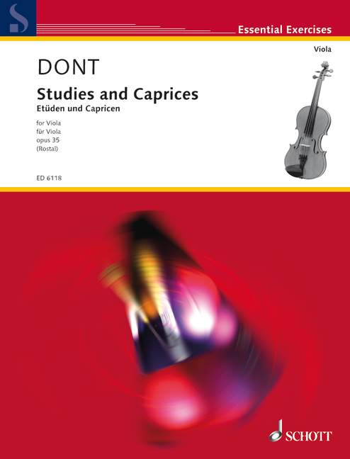 Studies and Caprices, op. 35, for Viola = Etudes et caprices, op. 35, pour Alto