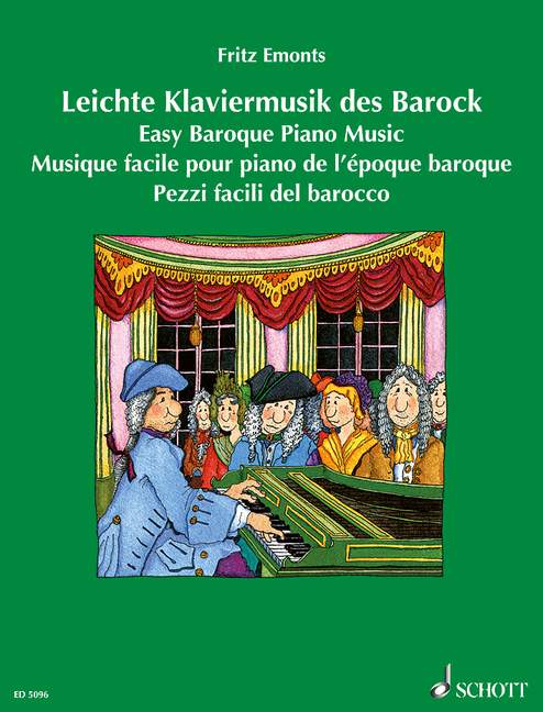Easy Baroque Piano Music  = Leichte Klaviermusik des Barock. 9783795748289