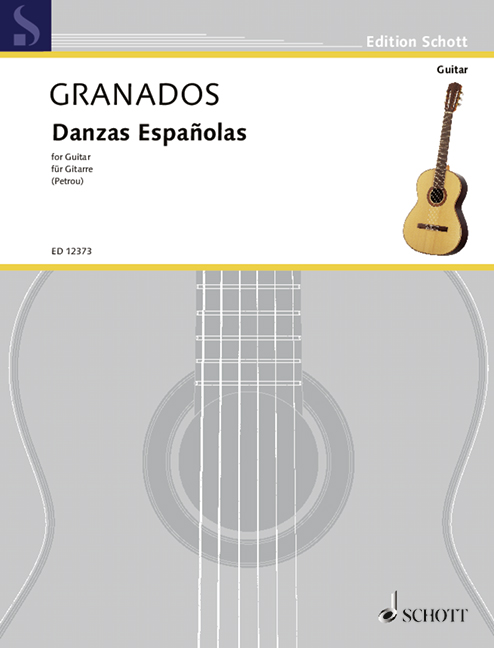 Danzas españolas, for Guitar. 9790220115691