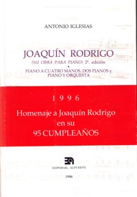 Joaquin Rodrigo: su obra para piano. 9788438102541